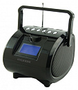 Аудиомагнитола Hyundai H-PAS180 черный 6Вт/MP3/FM(dig)/USB/SD
