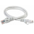 Коммутационный шнур (патч-корд), кат.6 UTP, LSZH, 3м, серый [PC01-C6UL-3M]