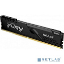 Kingston DRAM 16GB 3733MHz DDR4 CL19 DIMM FURY Beast Black KF437C19BB1/16