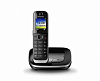 р/телефон dect panasonic kx-tgj310rub черный аон