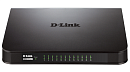 Коммутатор D-Link Неуправляемый коммутатор, 24x100Base-TX, корпус пластик