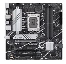 Материнская плата ASUS PRIME B760M-A D4-CSM, LGA1700, B760, 4*DDR4, 4*SATA, 2*M.2, 2*USB 3.2, 4*USB 2.0, 3*PCIx16, 2*PCIx1, DP+HDMI, mATX; 90MB1D00-M1