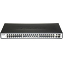 Коммутатор D-Link SMB D-Link DES-1050G/C1A Неуправляемый с 48 портами 10/100Base-TX + 2 комбо портами 10/100/1000BASE-T/SFP
