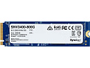 SSD SYNOLOGY SNV3400 800Гб M.2 Наличие PCIE NVMe Скорость записи 550 Мб/сек. Скорость чтения 3100 Мб/сек. 3.5 мм TBW 500 Тб Время наработки на отказ 1