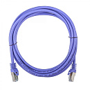 Патч-корд ACD-LPS6A-50P Cat6a SSTP, 27AWG,CU Фиолетовй, 5.0м, (741890)