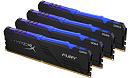 Модуль памяти KINGSTON Fury Gaming DDR4 Общий объём памяти 32Гб Module capacity 8Гб Количество 4 2400 МГц Радиатор Множитель частоты шины 15 1.2 В RGB