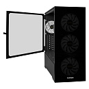 Корпус Exegate EX290159RUS Miditower i3 MAX-NPX500 (eATX, 500NPX 12см, 2*USB+1*USB3.0, HD аудио, черный, 4 вент. 12см с RGB подсветкой, контро