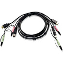 Custom USB 2.0 HDMI KVM Cable L:1.8m
