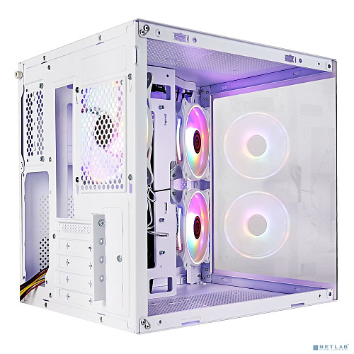 Ginzzu V250 White 3*FAN 12LD4