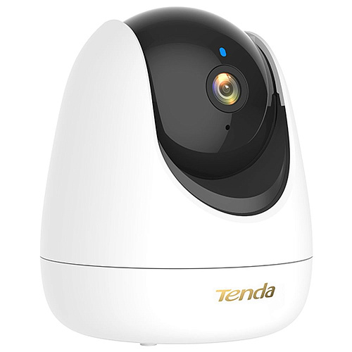 Tenda CP7 Панорамная камера наклонно-поворотная, 2560x1440 15 кадр./сек, CMOS 4 Мп, Wi-Fi, ночная съемка, датчик движения, белый