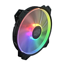 Корпус COOLER MASTER Кулер для корпуса 1 Ватт/ MasterFan MF200R ARGB Fan (3-Pin connector), 200mm