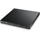 Коммутатор ZYXEL XGS3700-48HP-ZZ0101F Управляемый High Power PoE-коммутатор L2+ Gigabit Ethernet с 48 разъемами RJ-45 и 4 слотами 10G SFP+