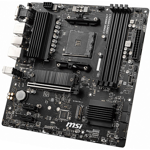 Материнская плата MSI B550M PRO-VDH B550, AM4, 4*DDR4, 1*PCIEx16, 2*PCIEx1, 2*M.2, 1*TypeC, , 6*USB3.2Gen1, 6*USB2.0, 4*SATA3.0, 1G, VGA, DP, HDMI, M-