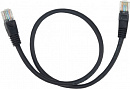 Патч-корд Buro UTP 4 пары cat.5E CCA molded 0.5м черный RJ-45 (m)-RJ-45 (m)