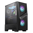 Корпус для ПК MSI Bad Pack MAG FORGE 100R Mid-Tower, ATX, 2xUSB 3.2, Audio I/O,2x120mm ARGB Fan,1x120mm black Fan,6-ch Light controller, Front metal M
