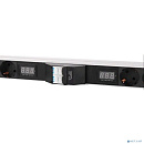 REM Верт. блок розеток Rem-32 с авт., и амп., 10 Schuko, 10 C13, 10 C19, 32А,алюм.,42-48U,колодка R-32-10S-10C13-10C19-A-Am-1820-K