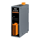 Ethernet-модуль с 8 каналами DI (сухой/влажный контакт, sink/source), 8 каналами DO (тип "Push-Pull", sink/source) , со встроенным 2-портовым Ethernet