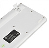 Клавиатура Оклик 400MR белый/розовый USB slim Multimedia