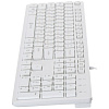 Клавиатура Oklick 500M белый USB slim Multimedia [1061586]