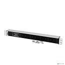 REM Блок розеток Rem-10 без шнура с фил. и инд., 10 IEC 60320 C13, вход IEC 60320 C14, 10A, алюм., 19" (R-10-10C13-FI-440-Z)