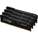 Kingston DRAM 64GB 3600MHz DDR4 CL18 DIMM (Kit of 4) FURY Beast Black KF436C18BBK4/64