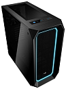 Блок питания AEROCOOL P7-C0, боковые панели из закаленного стекла, ATX, без БП, 2xUSB 3.0, сталь 0,7мм