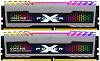 Память DDR4 2x8Gb 3600MHz Silicon Power SP016GXLZU360BDB Xpower Turbine RGB RTL Gaming PC4-28800 CL18 DIMM 288-pin 1.35В kit single rank с радиатором