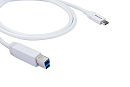 Кабель [96-02357106] Kramer Electronics [C-USB/CB-6] USB-C 2.0 вилка- USB-B 2.0 вилка, 1,8 м