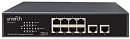 Коммутатор UNV SW-2110-P (L2) 10x100Мбит/с 8PoE 120W неуправляемый