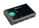 4-портовый преобразователь RS-232/422/485 в Ethernet с расширенным диапазоном температур