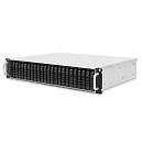 Корпус AIC XJ1-20247-02 2U 24x 2.5" hot-swap bays, hot-swap JBOD with dual SAS 24G expander controller, dual BMC, tool-less HDD tray, 800W 1+1 hot-swa