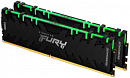 Память DDR4 2x16Gb 3600MHz Kingston KF436C16RB1AK2/32 Fury Renegade RGB RTL Gaming PC4-28800 CL16 DIMM 288-pin 1.35В quad rank с радиатором Ret