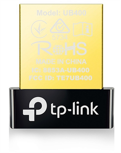TP-Link UB400, Bluetooth 4.0 Nano USB-адаптер, USB 2.0