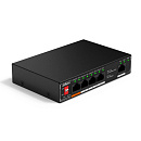 Коммутатор Dahua 5-port 10/100M RJ45 4-port PoE Switch, 60W, Metal case