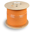 Cabeus UTP-4P-Cat.6-SOLID-LSZH-500 Кабель витая пара UTP (U/UTP), категория 6, 4 пары (23 AWG), одножильный, LSZH, нг(А)-HF, оранжевый (500 м)