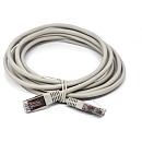 Filum FL-F5-5M Кабель патч-корд, F/UTP 5e cat. 5м, 26AWG(7x0.16 мм), омедненный алюминий (CCA), PVC, серый