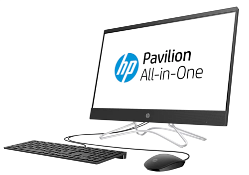 HP 24-f0035ur All-in-One IPS 23,8"(1920 x 1080) Core i3-8130U,8GB,1TB, 128GB, Intel UHD Graphics 620, keyboard, mouse, Win10Home (поврежденная коробка