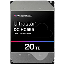Жесткий диск серверный 3.5" 20TB WD Ultrastar DC HC555 WUH722020CLE6L4 SATA 6Gb/s, 7200rpm, 512MB, 512e, CMR, Helium, Bulk
