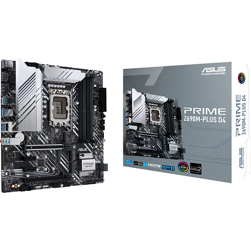 Материнская плата/ PRIME Z690M-PLUS D4