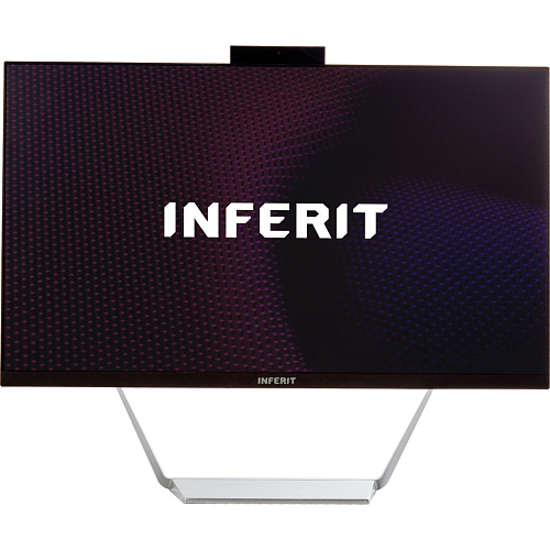 Моноблок/ Моноблок INFERIT Versa 23.8"(1920x1080 IPS)/Intel Core i5 10400(2.9Ghz)/8192Mb/256SSDGb/noDVD/Int:Intel UHD Graphics 630/Cam/BT/WiFi/war