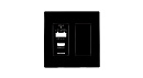 Лицевая панель для приемника WP-789R/US-D(W) Kramer Electronics [WP-789R US PANEL SET] цвет черный