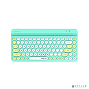 Клавиатура A4Tech Fstyler FBK30 зеленый USB беспроводная BT/Radio slim Multimedia (FBK30 AVOCADO)