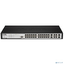D-Link DES-3028G_RFB/A1 Восстановленный в производственных условиях управляемый коммутатор 2 уровня с 24 портами 10/100Base-TX и 4 комбо-портами 10/10