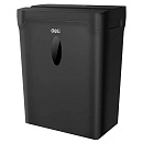 Уничтожитель бумаги (шредер) Deli ET014, Черный, 5 Листов, 12л. Bad Pack