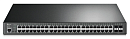коммутатор TP-Link SG3452P, Omada™ 52-Port Gigabit L2+ Managed Switch with 48-Port PoE+