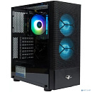 Eurocase 00-00883378 Корпус Midtower ATX B02RGB черный, без БП, RGB, закаленное стекло, USB3.0