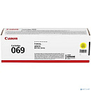 Canon Cartridge 069Y 5091C002 тонер-картридж для MF752Cdw/MF754Cdw/LBP673Cdw 1900 стр. жёлтый