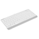 Клавиатура A4Tech Fstyler FKS11 белый/серый USB [1530204]