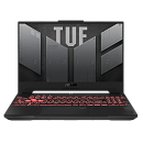 Ноутбук ASUS TUF Gaming A17 FA707NUG AMD Ryzen 7 7445HS/16Gb (D5)/SSD512Gb/RTX4050 6Gb (115W)/17.3"/IPS/FHD/1920x1080/144Hz/NoOS/RJ-45/Mecha Gray/2.6k