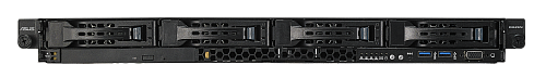 Серверная платформа ASUS Серверная платформа/ RS300-E10-PS4 Server System, 1U, 4*3.5" HS, 2*2.5" Internal, 2*M.2; Intel C242, s1151 (Xeon E-2100), 4xDDR4 (up to 64Gb ECC